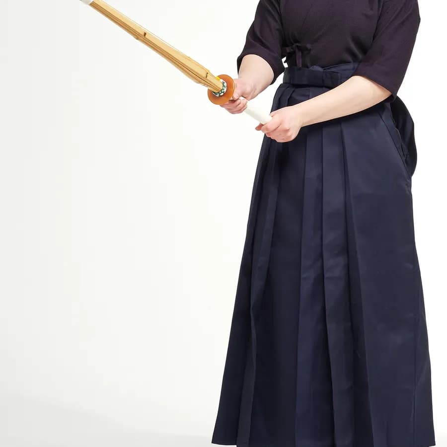 蓝色袴(Hakama)