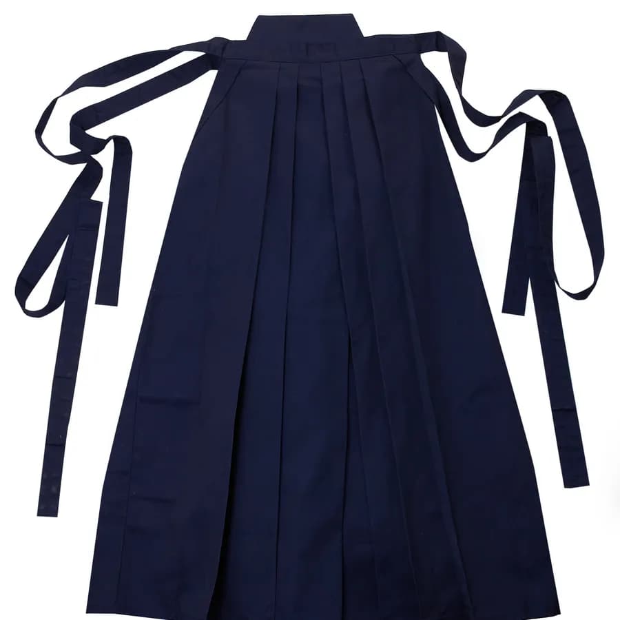 蓝色袴(Hakama)