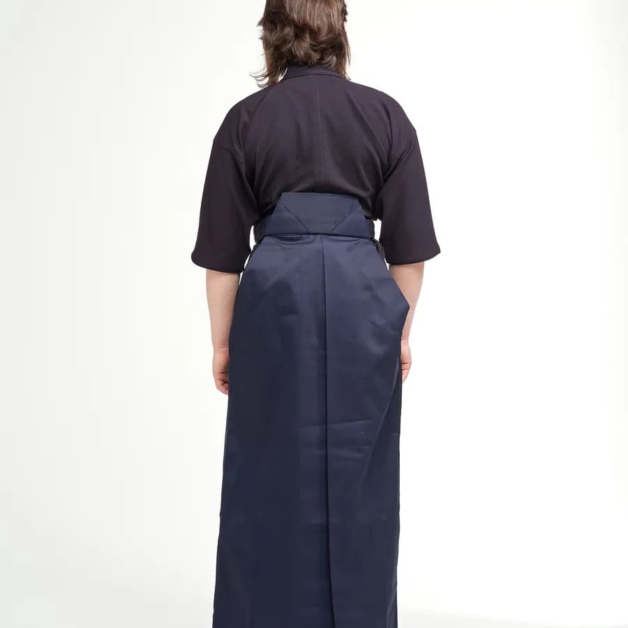 蓝色袴(Hakama)