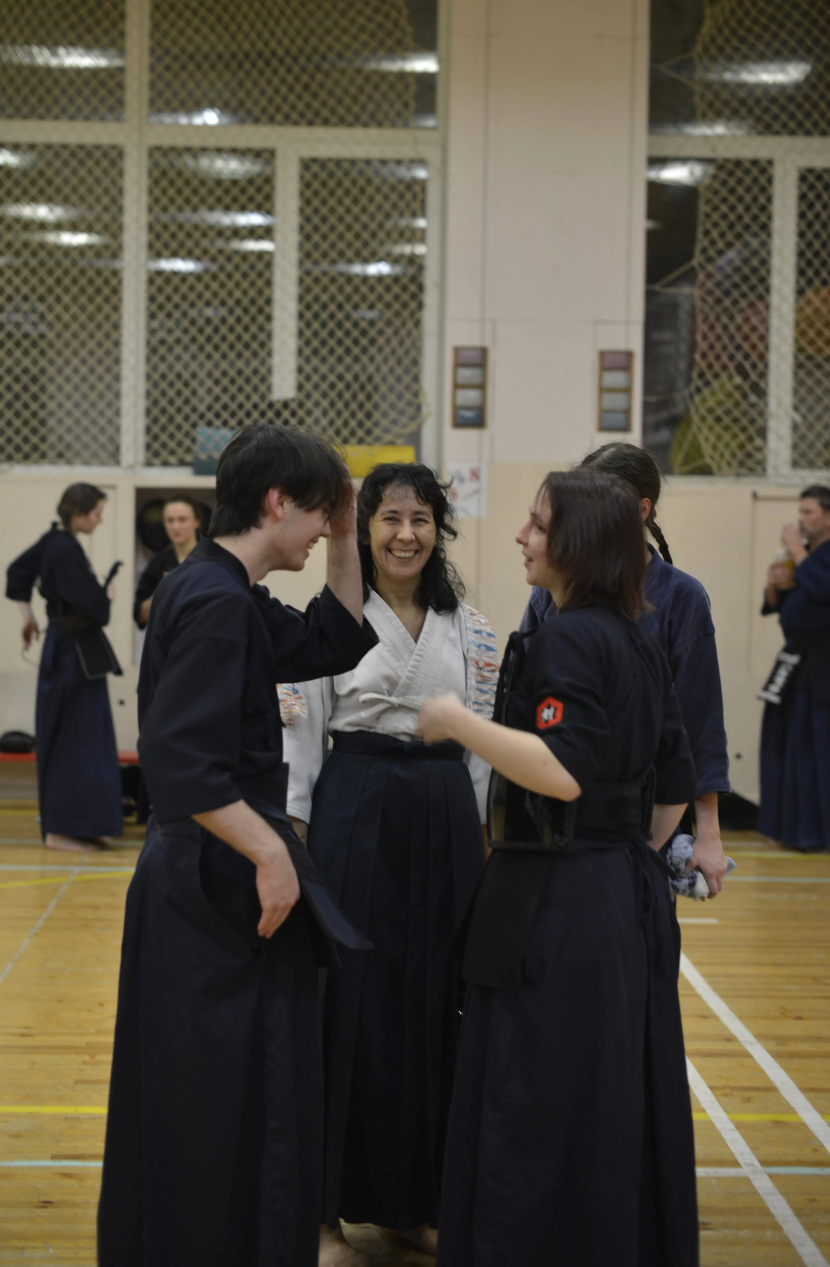 Golf player swinging