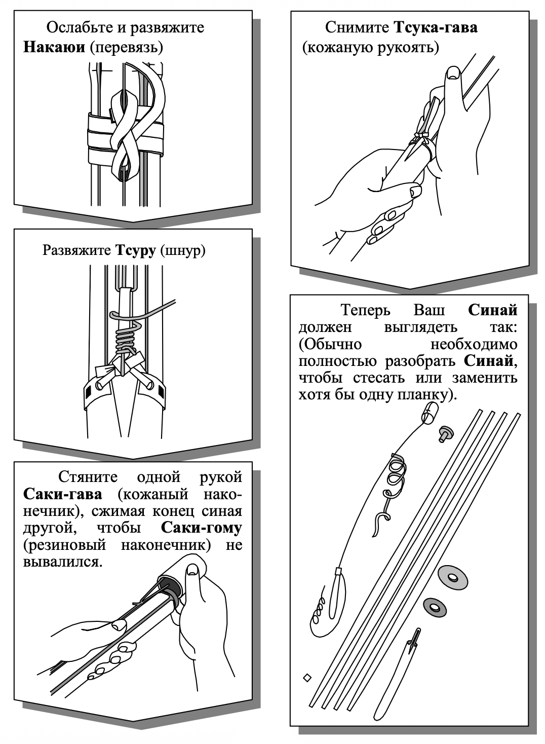 Как разобрать синай — пошаговая инструкция